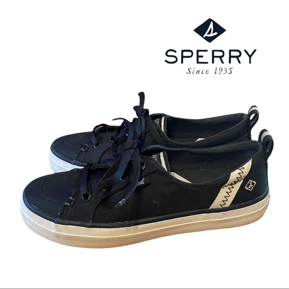Sperry Top-Sider Crest Vibe Bionic Black Sneakers 6